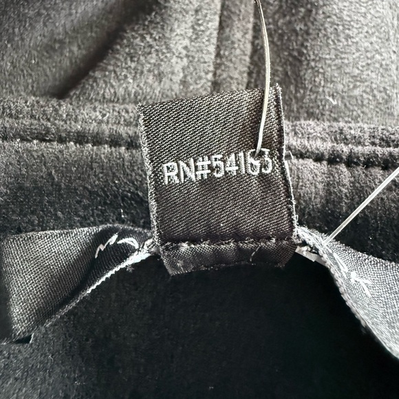 Marc New York Black Midi Skirt with Leather Details - Picture 5 of 11